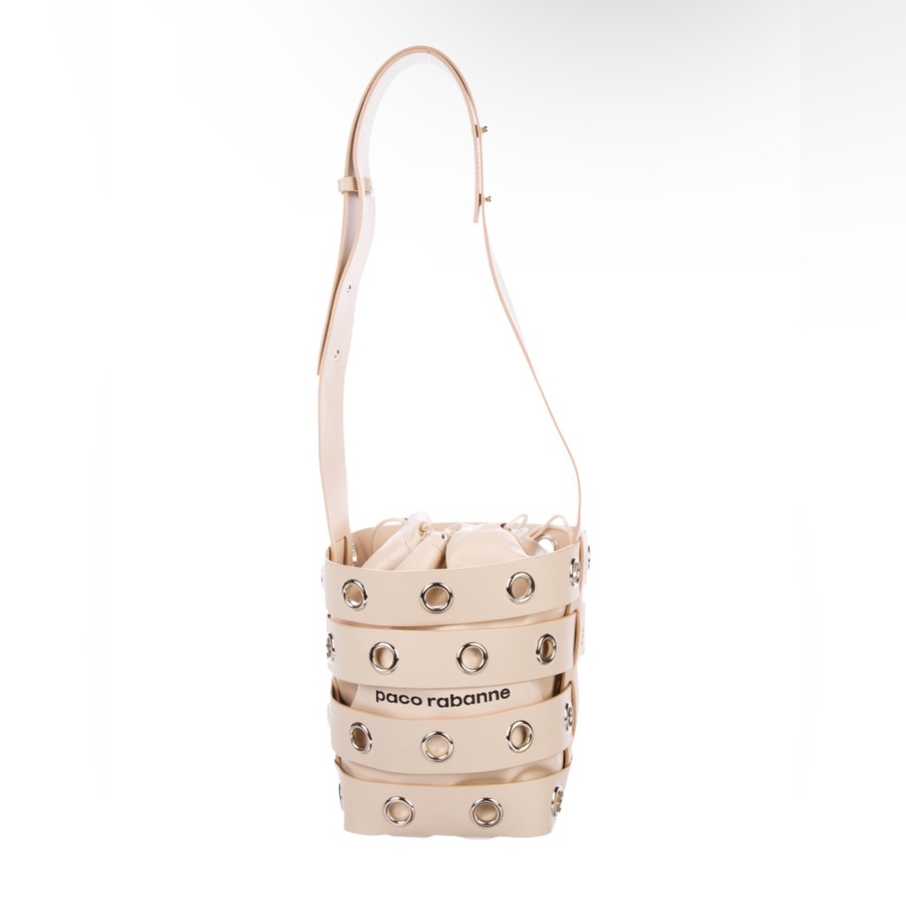 Paco Rabanne Cage bucket bag